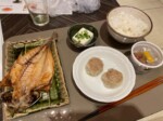 シェラトン横浜　朝食　干物